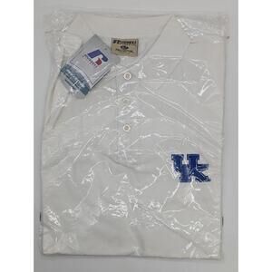 University of Kentucky Russell pro cotton workout polo 100% Cotton Size XLT New